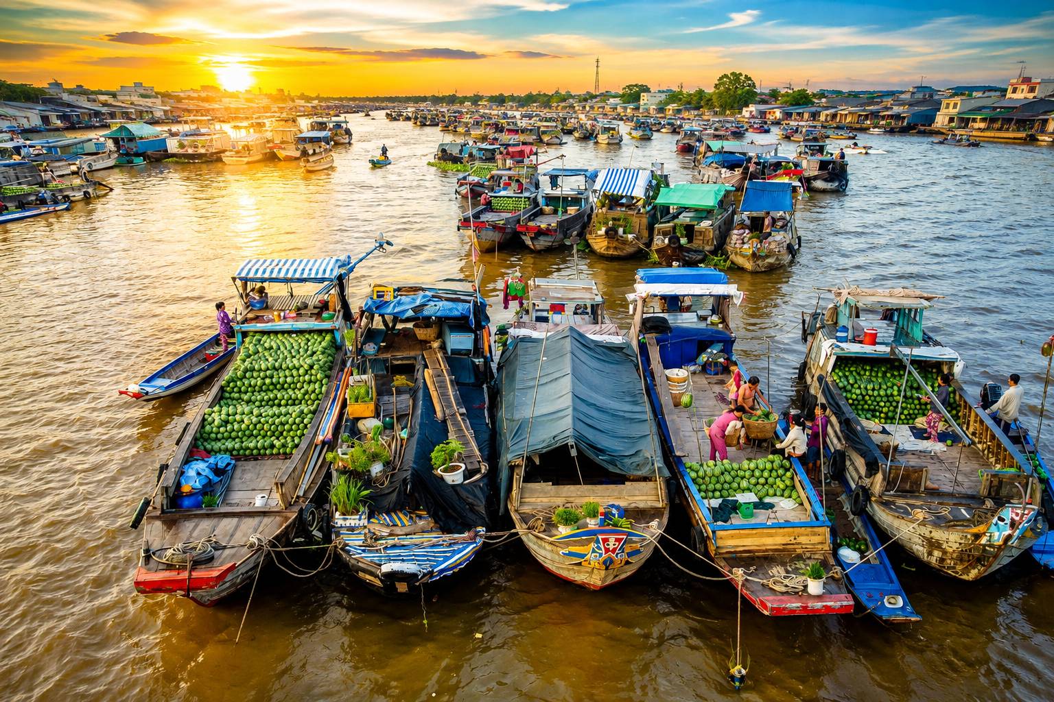 Cần Thơ Tháng 8: Lịch Trình Chợ Nổi Và Miệt Vườn