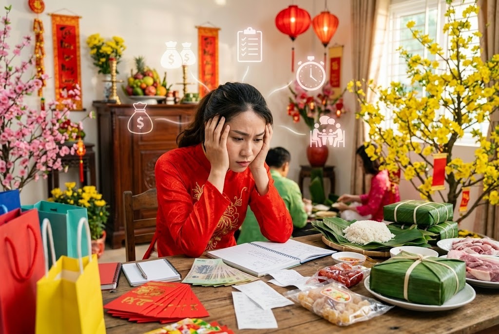 Tết cổ truyền trong cuộc sống hiện đại có thể mang lại một số áp lực nhất định cho các gia đình Việt Nam 