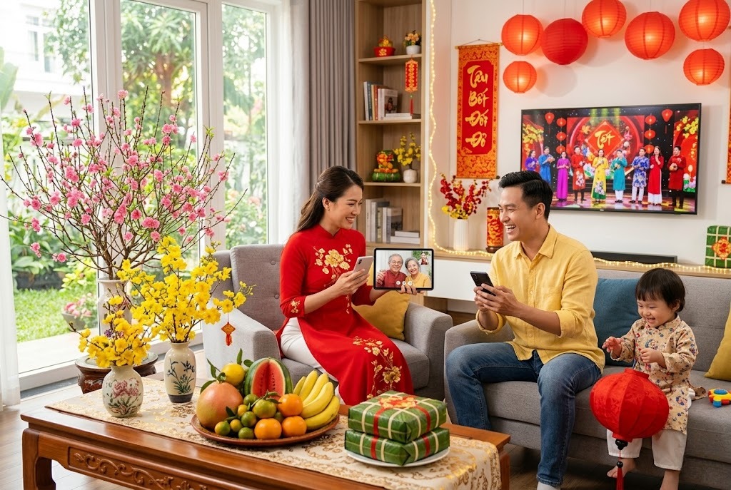 Kết hợp hài hòa giữa nét đẹp truyền thống và hiện đại để Tết cổ truyền Việt Nam thêm vẹn tròn ý nghĩa 